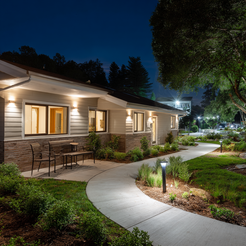 Yoga and meditation studio at Hope Treatment